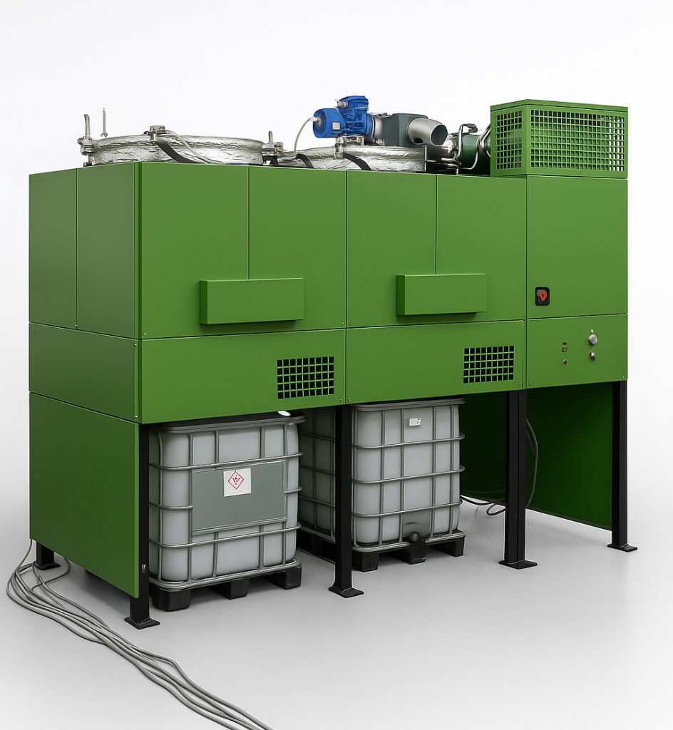 Destiladores de solventes